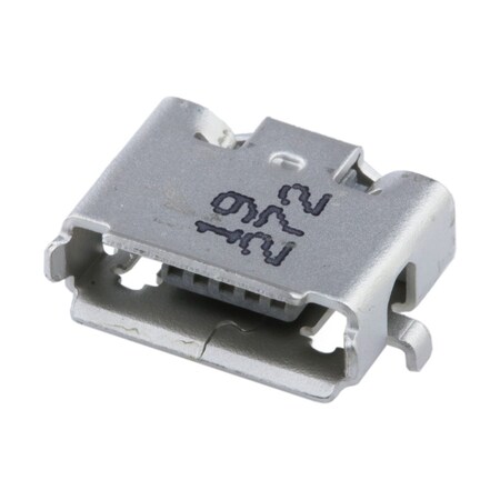 Molex uUSB AB Rec TopMt Flange TH Gray 0.60 47590-1001
